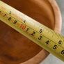 Deep SMALL Wooden Bowl -SPALTED BEECH- and the date 1997.as trinket dish handmade wood turning by Dan O'Loughlin . Image 2