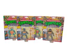 Teenage Mutant Ninja Turtles Storage Shell  Action Figures Complete Set Playmates Toys 2022
