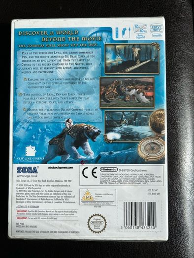 Brand new sealed Nintendo Wii The Golden Compass