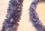 Matching Amethyst Bracelet Necklace Set