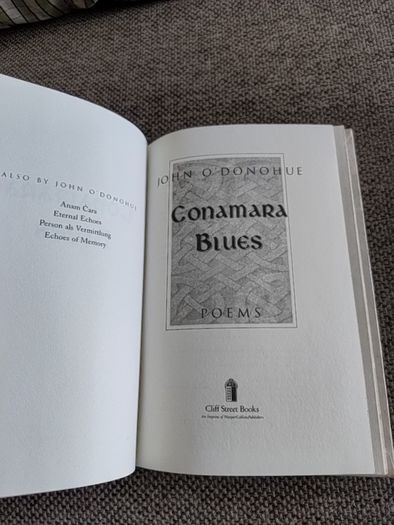 Conamara Blues by John O Donohue 2001 hardback first edition in good condition with signs of wear on the cover see photos FREE STANDARD POSTAGE INCLUDED