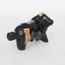 Vintage Sangria Miniature Bottle Spanish Bull Empty Image 7
