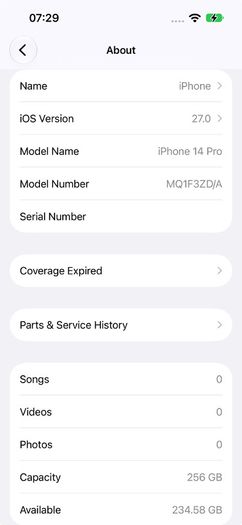 Apple iPhone 14 Pro 256GB (Deep Purple) Boxed + MagSafe Case (Unlocked)