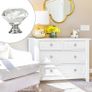 12 PCS Shimmering Crystal Door Knobs, Sparkling Diamond Cut Crystal Door Knobs with Screws Drawer Handles for Kitchen, Bathroom, and Office Cabinets Image 5