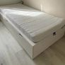 Single bed frame Ikea Nordli and Headboard Image 9