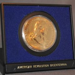 George Washington, Sons of Liberty, American Revolution Bicentennial Medal 1972