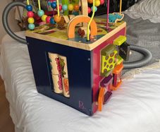 zany zoo activity cube