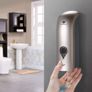 Soap Dispenser Wall Mounted, No Drilling 300ml Shower Dispenser Manual Shower Gel Liquid Shampoo Sanitizer Dispenser Holder for Hotel, Office, Home, Healthcare Facilities Image 3