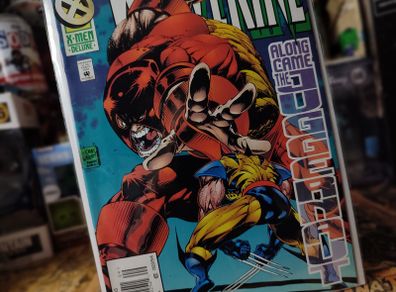 Wolverine ! Issue #93 ! Juggernaut Cover ! 1995 ! by Marvel !