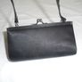 Black Satin Evening Purse for Sale Image 3
