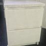 Malm - painted chest of drawers and 2 bedside lockers Image 4