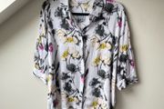 ANONYME Watercolor Floral Blouse