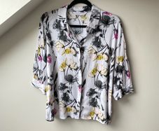 ANONYME Watercolor Floral Blouse