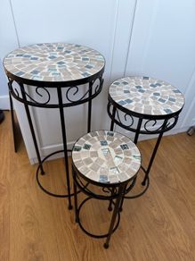 Plant stands x 3