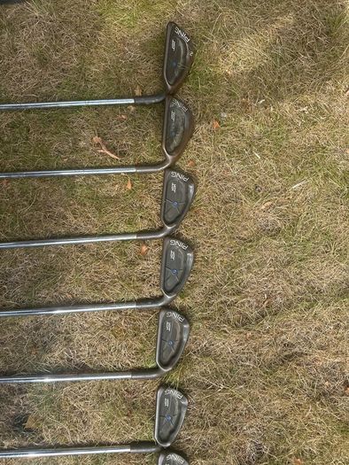 Ping ISI BeCu Beryllium Copper Golf Clubs Irons 3-SW JZ Shafts Regular Blue Dot