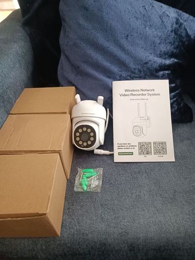 camcamp camera nvr kit sc53 camera X4 500gb hard drive new