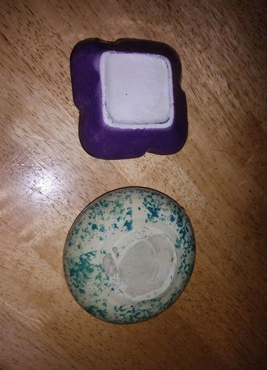 Two Pretty Ashtrays - never used