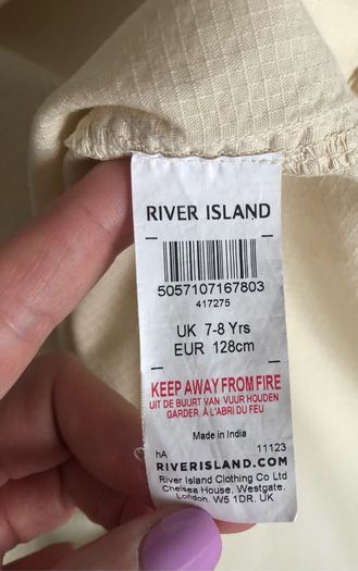 River Island shirt - age 7-8
