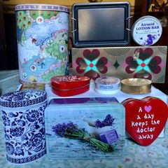 Collection of 11 Tin boxes