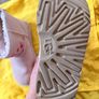 Ugg classic mini blossom boots pink suede floral cosy Image 6