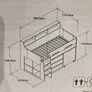 Mid-Height (Mezzanine) Bed Image 2