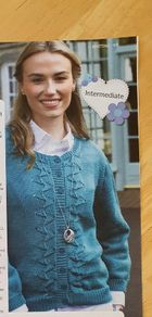New - A Knitting Pattern  - A Classic Cardigan - E