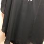 Black floral blouse (4XL) Image 4