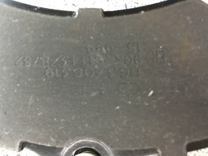 PAD1433 APEC braking Brake Pad Set,disc brake CitroenC4/Peugeot207/307