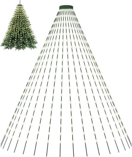 Christmas Tree Lights 2M Ring 400 LED Waterproof USB