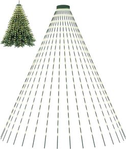 Christmas Tree Lights 2M Ring 400 LED Waterproof USB