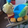 Wooden Baby Rocking Animal Caterpillar Image 4