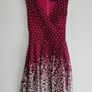 V neck wrap dress Image 2