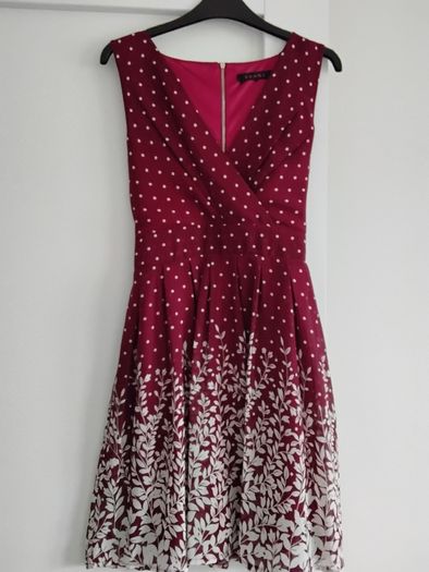 V neck wrap dress