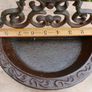 Antique Victorian cast iron wall mounted bird bath bird feeder Image 5