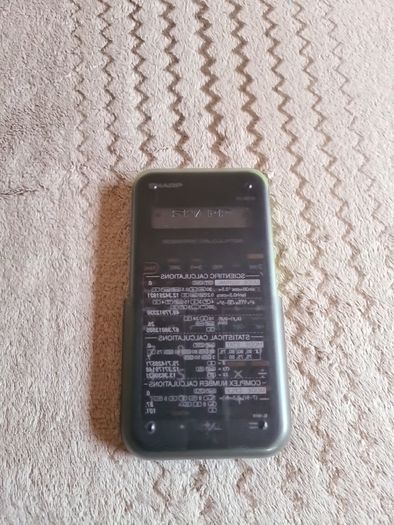 Sharp scientific calculator
