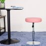 PU Leather Round Barber Shop Stool Height Adjustable Swivel Workshop Barber Shop Home Kitchen Short Bar Stools without Backrest Stool Small (FREE SHIPPING) Image 5