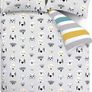 Cool Dogs Easy Care Double Duvet Set Grey (FREE POSTAGE) Image 2