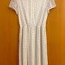 White Polka Dot Dress Size 10 Image 2