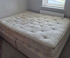 Comfortable double bed & mattress & local delivery