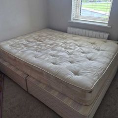 Comfortable double bed & mattress & local delivery
