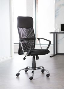 Alphason Orlando Chair Black | Aoc4087blk