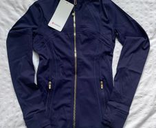 lululemon navy zip
