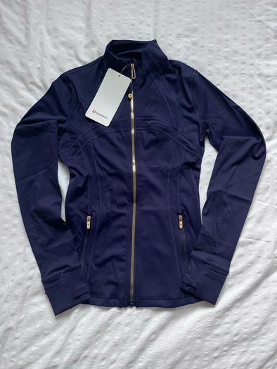 lululemon navy zip