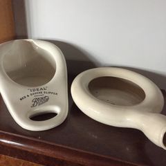 Ceramic bed pans