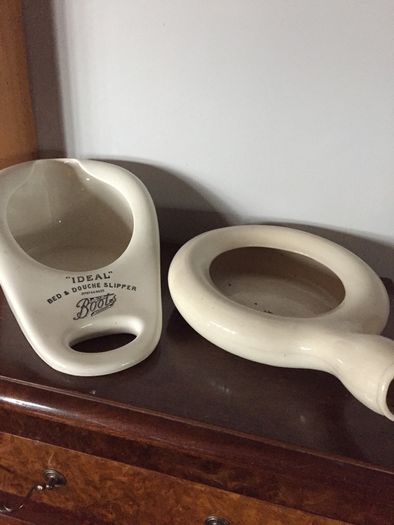 Ceramic bed pans