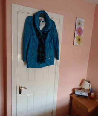 Padded Long Jacket (new)/FREE scarf To match