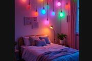 Colour Changing &amp; Dimmable LED Bulb with a Remote Control