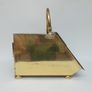 Antique Brass Coal Scuttle Storage Box & Shovel Image 4