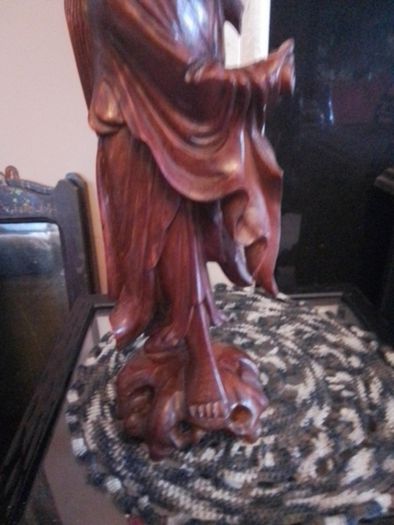 Hand Carved Asian Gentlemen