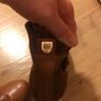 ladies brown soft leather massimo Dutti boots Image 4